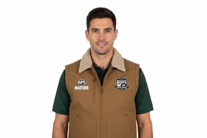 AFL Masters Newcastle 2026 C of C Barn Vest - 3BAV