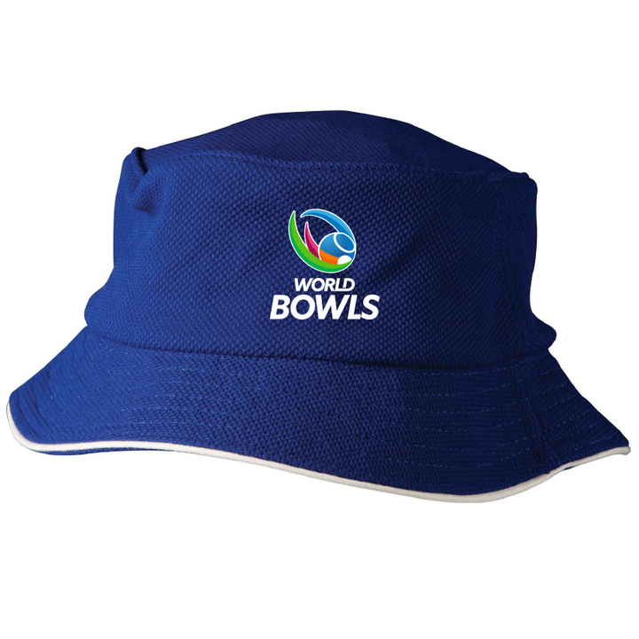 World Bowls ITO Mesh Bucket Hat - CH71