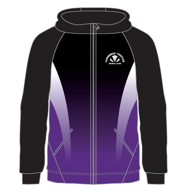 Caringbah Thistles Netball  Ladies Hoodie Jacket
