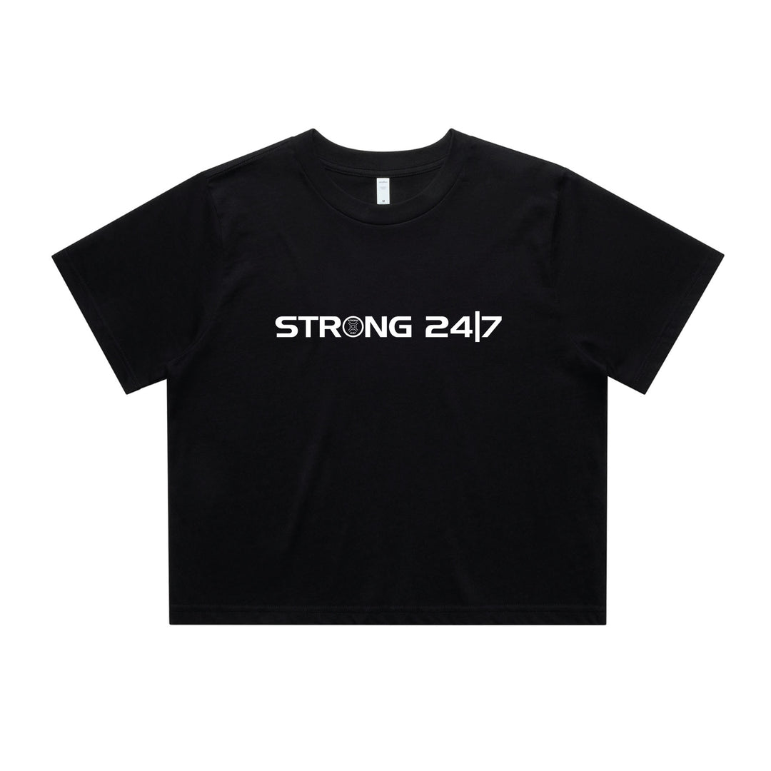 Strong 24/7 Womens Wo's Classic Crop Tee - 4072