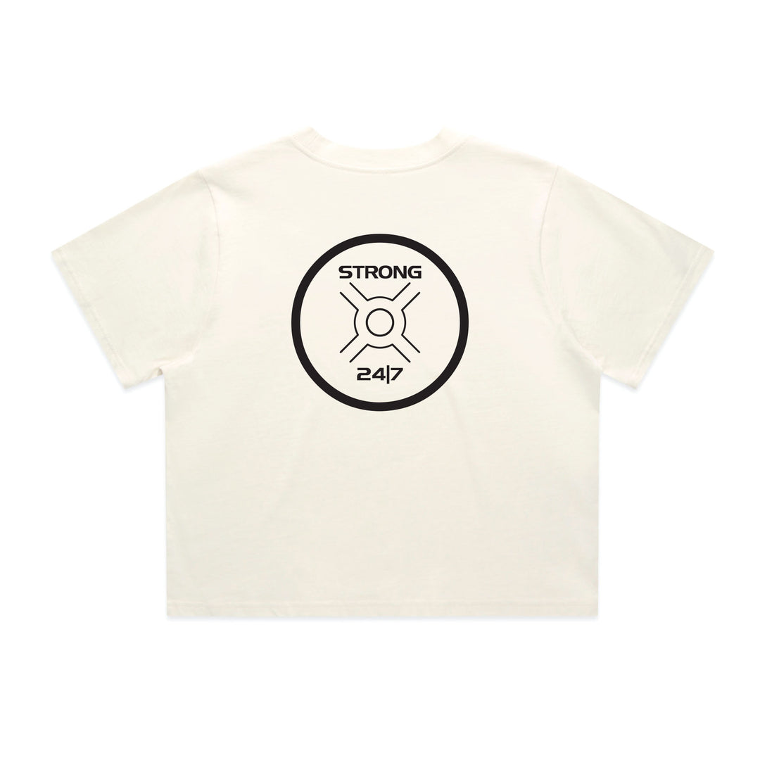 Strong 24/7 Womens Wo's Classic Crop Tee - 4072