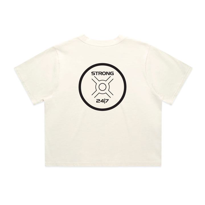 Strong 24/7 Womens Wo's Classic Crop Tee - 4072