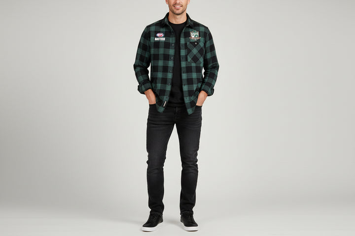 AFL Masters Newcastle 2026 Unisex Classic Flannel Plaid Long Sleeve Shirt - WT11