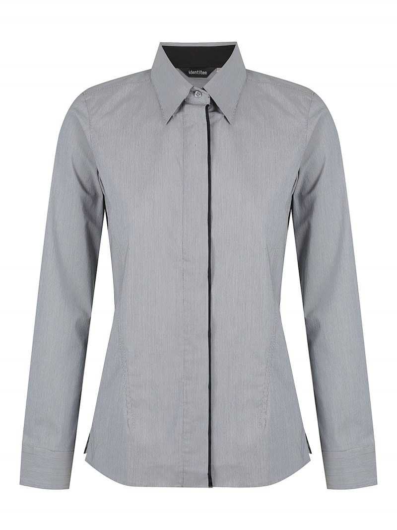 Stella Ladies Long Sleeve Concealed Placket Shirt - W27