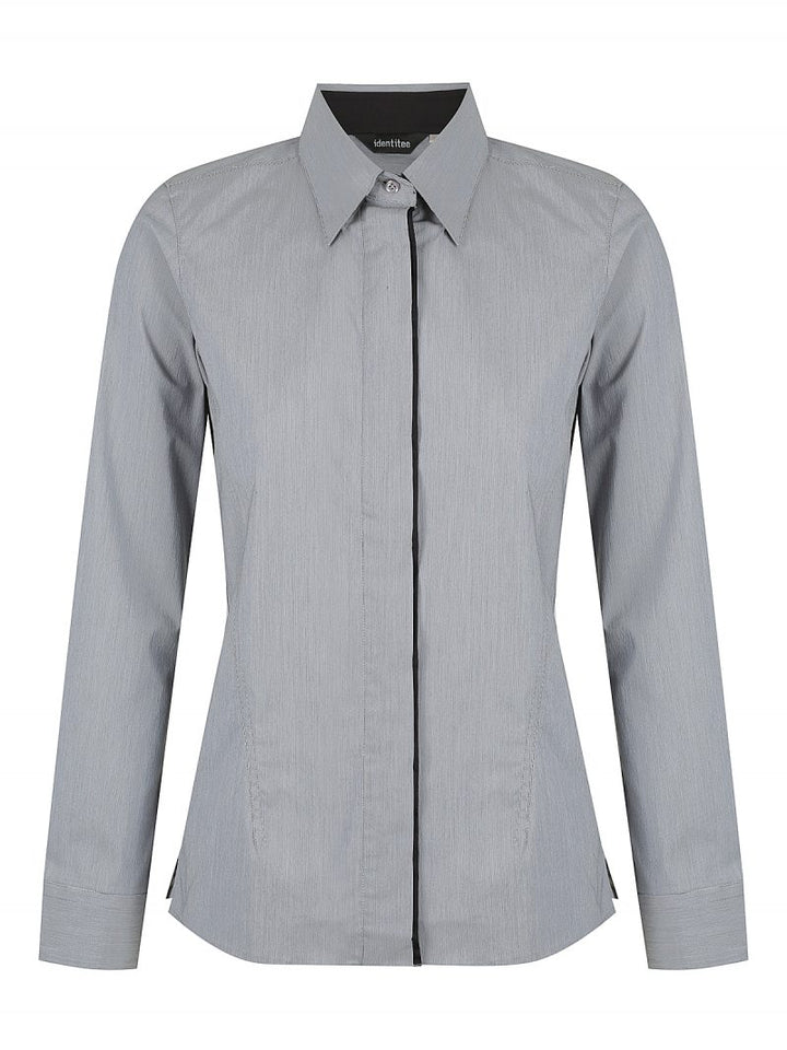 Stella Ladies Long Sleeve Concealed Placket Shirt - W27