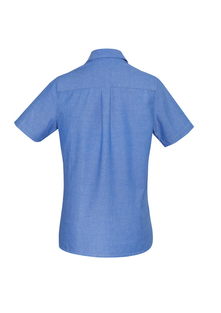 Women's Chambray Short Sleeve Shirt - LB6200
