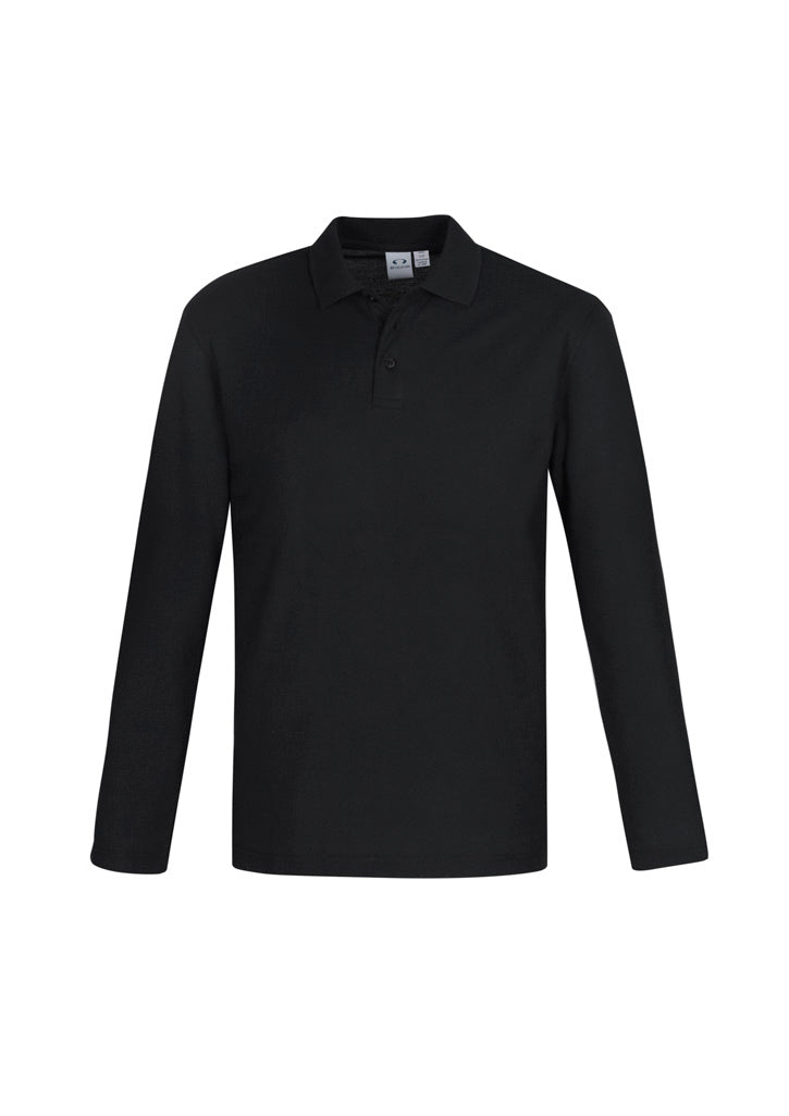 Men's Crew Long Sleeve Polo - P400ML