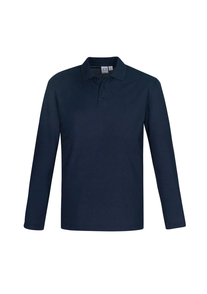 Men's Crew Long Sleeve Polo - P400ML