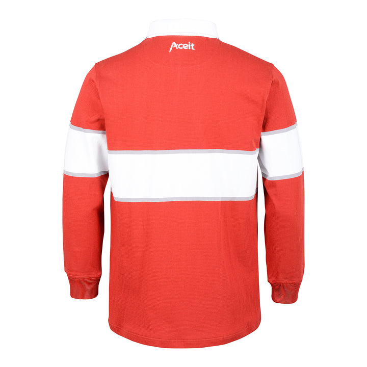 Custom Knitted Retro Long Sleeve Polo Jersey