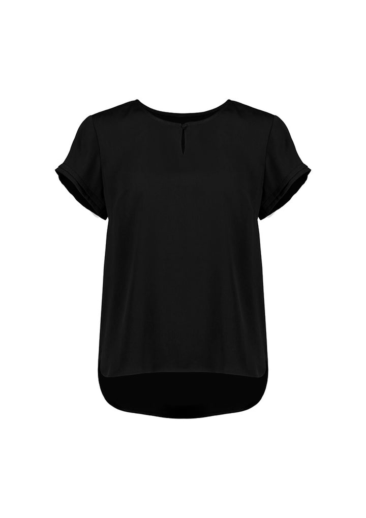 Womens Evelyn Short Sleeve Blouse - RU569LS