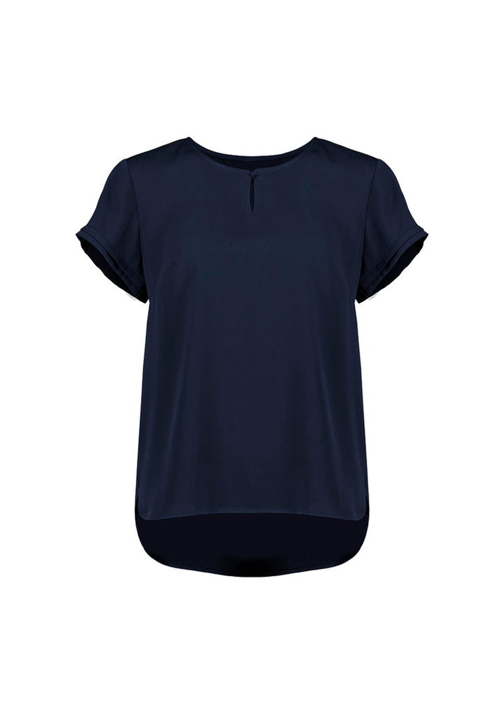 Womens Evelyn Short Sleeve Blouse - RU569LS