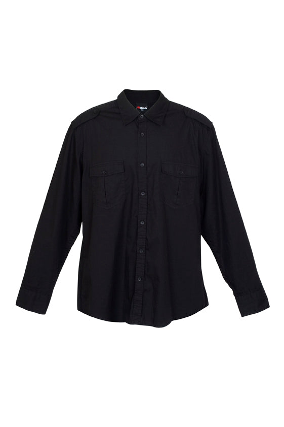 Men's Military Long Sleeve Shirts - S001ML