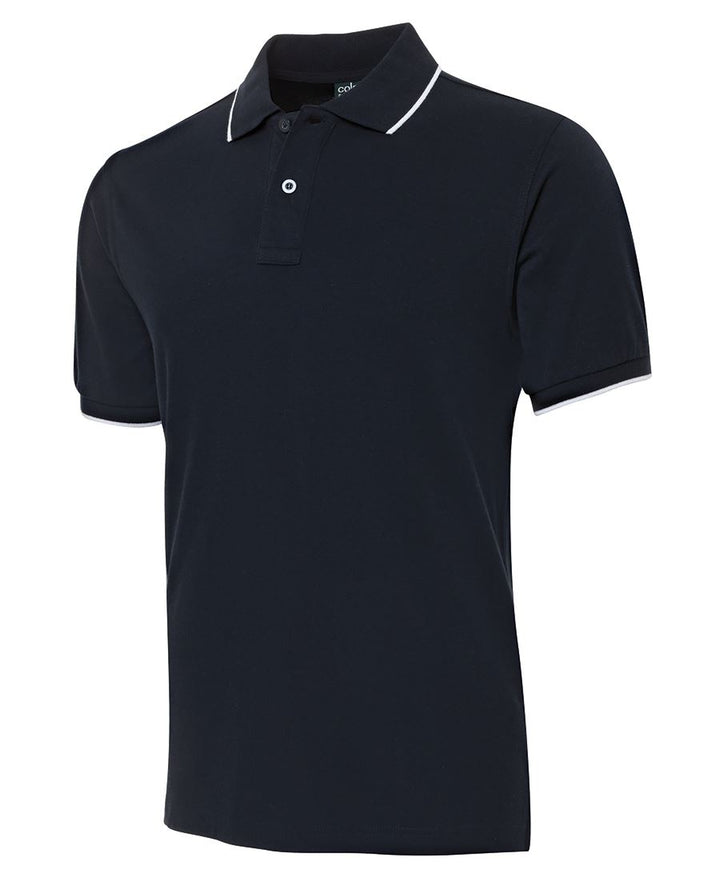 C of C Contrast Face Polo - S2CF