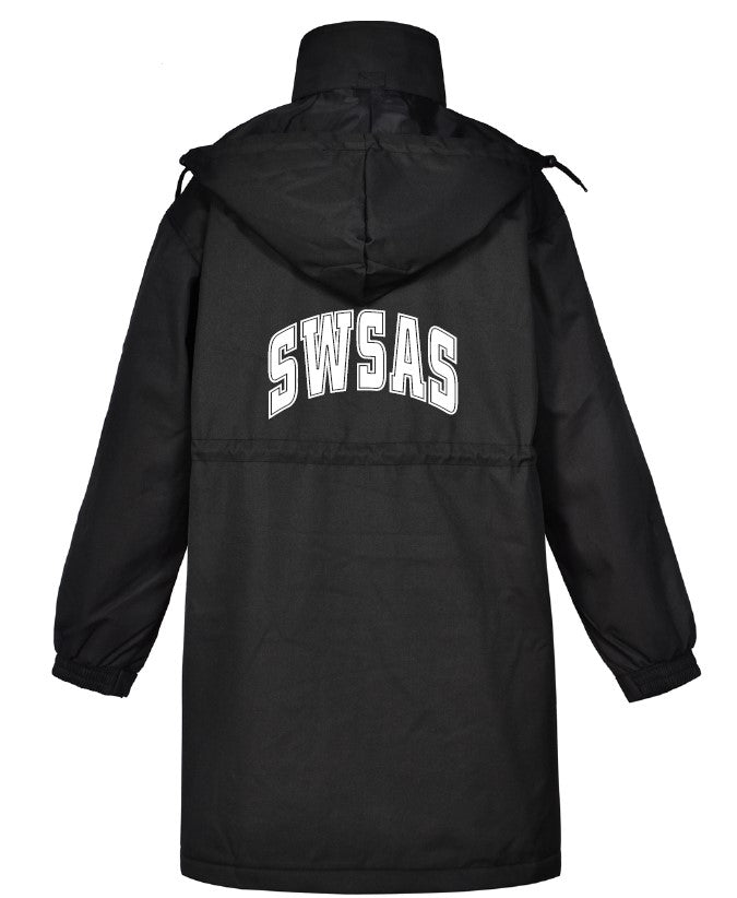 SWSAS Unisex Longline Stadium Jacket - JK50