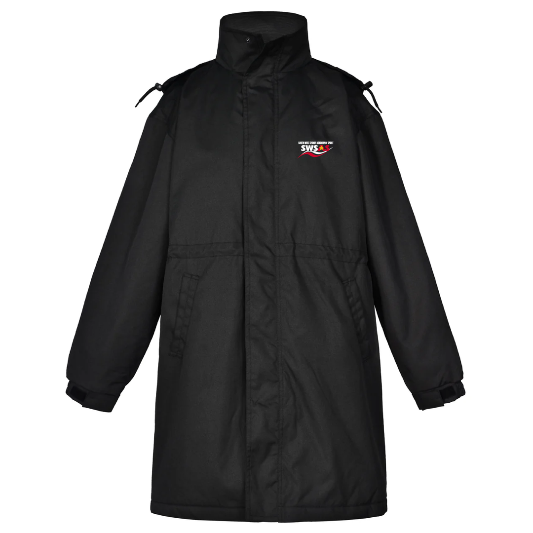 SWSAS Unisex Longline Stadium Jacket - JK50