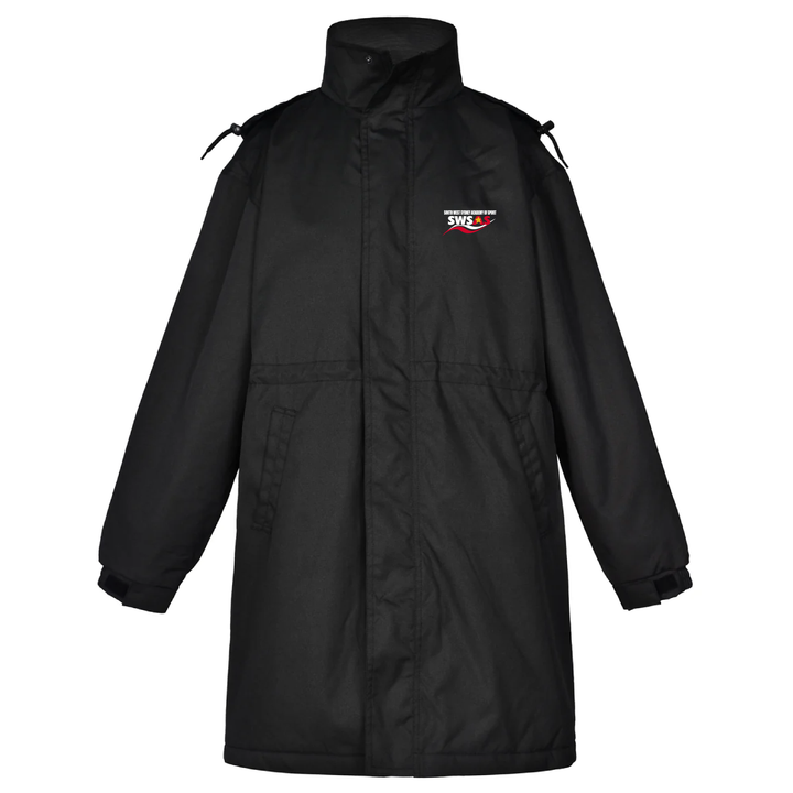 SWSAS Unisex Longline Stadium Jacket - JK50