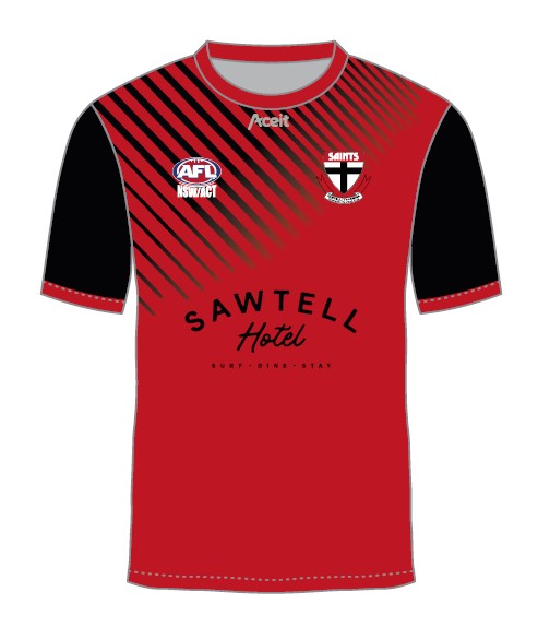 Sawtell Saints AFL Training Tee TS01 LT01