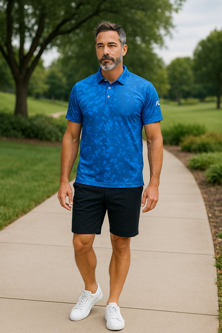 Bowls Australia Splash Polo Shirt - 120