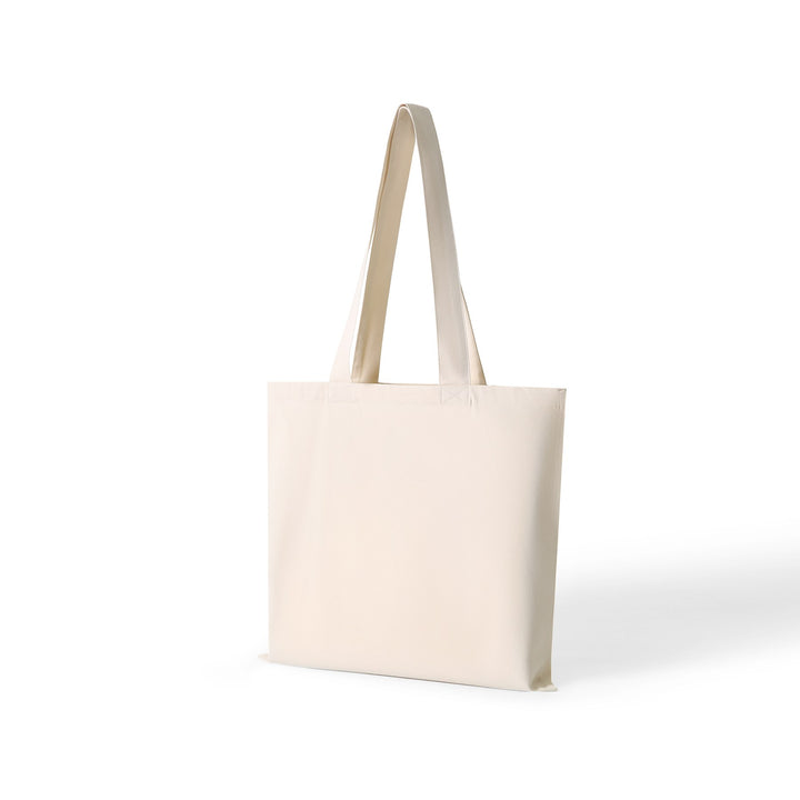 Organic Cotton Tote bag with Inner Zipper Pocket - BG009Z