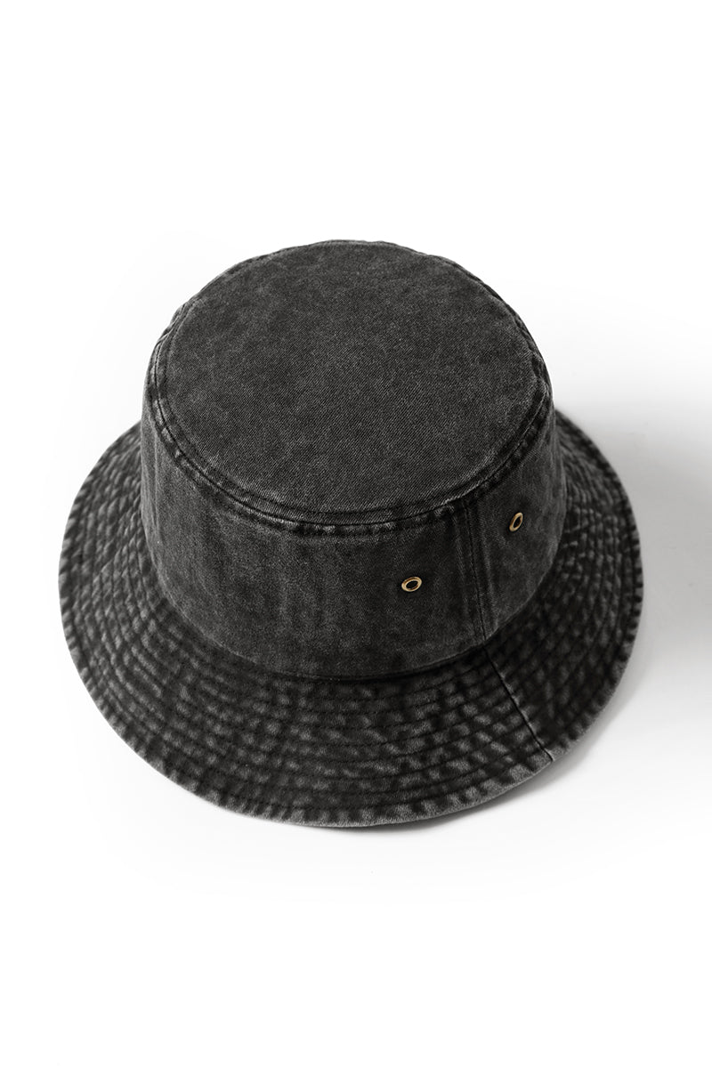 280gsm 100% Cotton Drill Washed Bucket Hat - C004HY