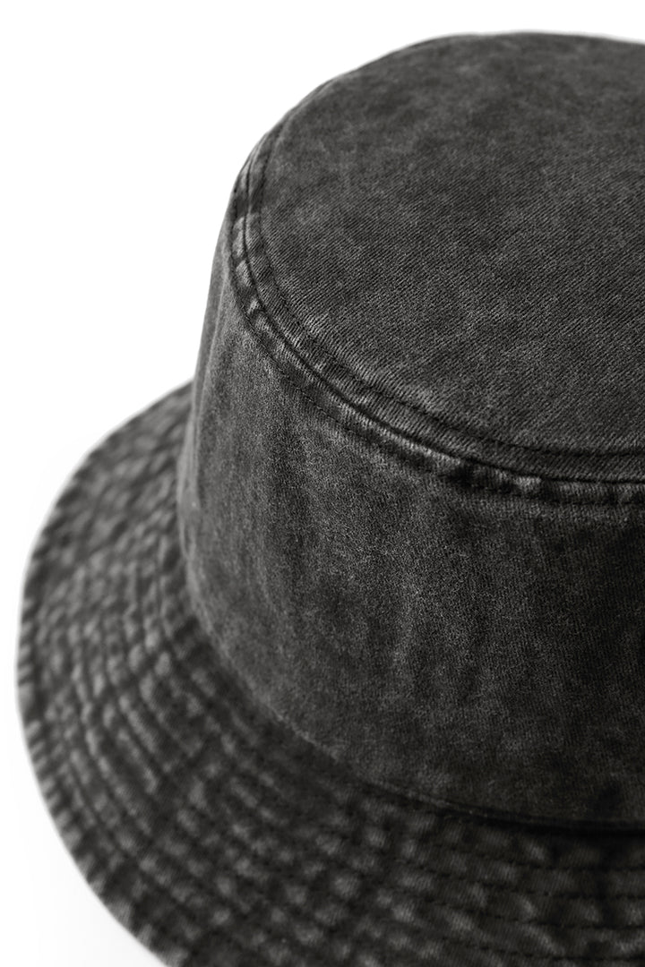 280gsm 100% Cotton Drill Washed Bucket Hat - C004HY