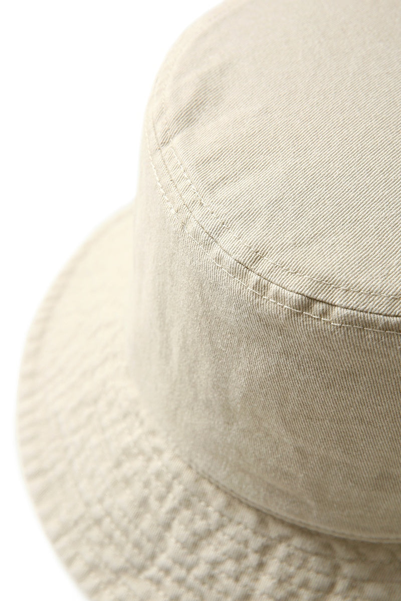 280gsm 100% Cotton Drill Washed Bucket Hat - C004HY