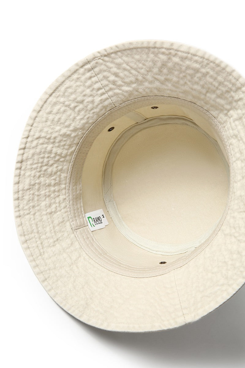 280gsm 100% Cotton Drill Washed Bucket Hat - C004HY