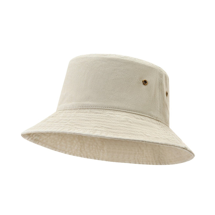 280gsm 100% Cotton Drill Washed Bucket Hat - C004HY