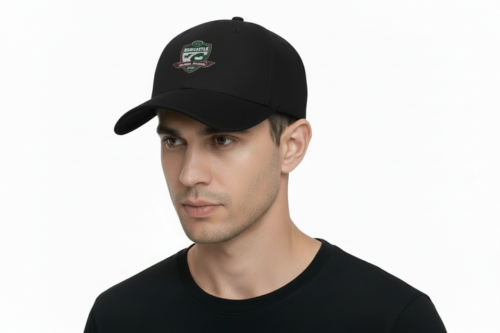AFL Masters Newcastle 2026 Embroidered Suede Peak Cap