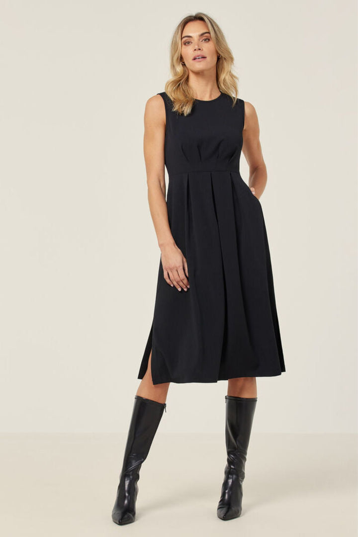 Crepe Stretch Sleeveless Dress - CAT69T