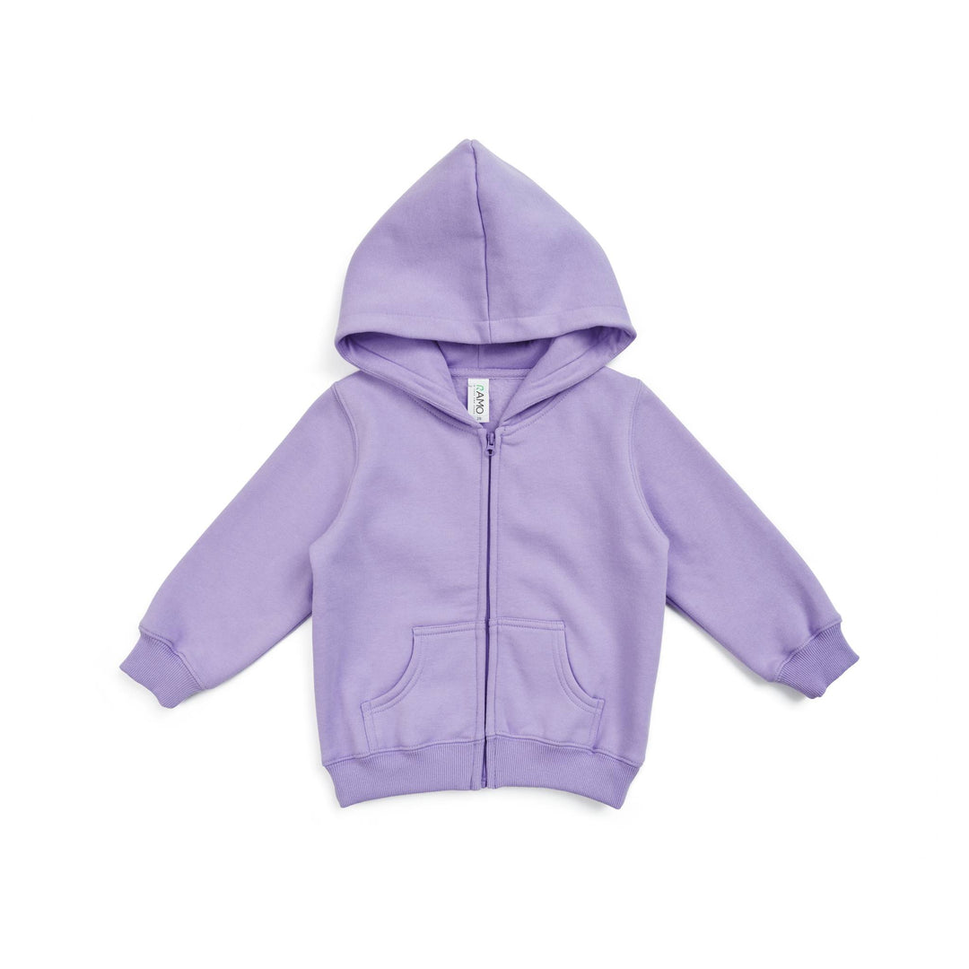 Fleece Baby Zip Hoodie - F100ZZ (11 Colours)