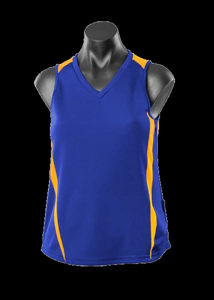 Womens Eureka Singlet - 2104 (11 Colours)