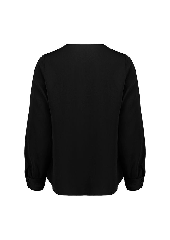 Womens Evelyn L/S Key Hole Blouse -  RU569LL