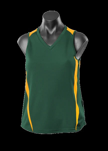 Womens Eureka Singlet - 2104 (11 Colours)