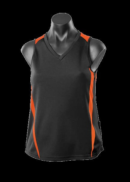 Womens Eureka Singlet - 2104 (11 Colours)