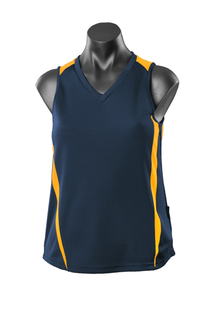 Womens Eureka Singlet - 2104 (11 Colours)