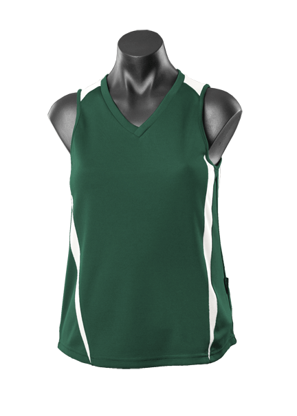 Womens Eureka Singlet - 2104 (11 Colours)