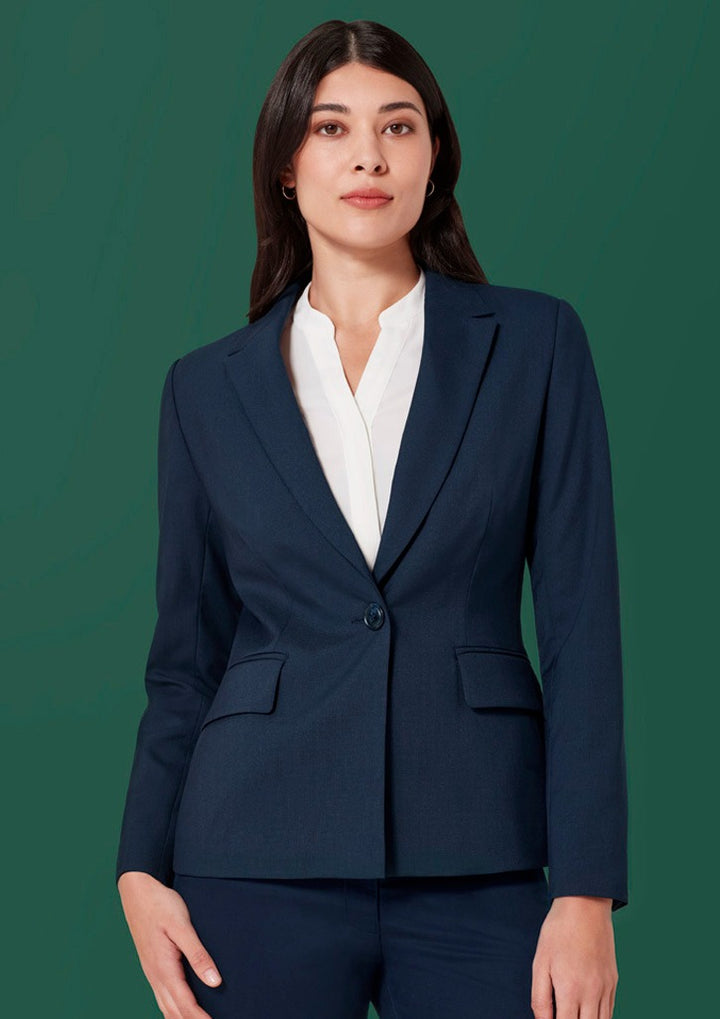 Womens Renew Single Button Mid-Length Jacket - RJ401L