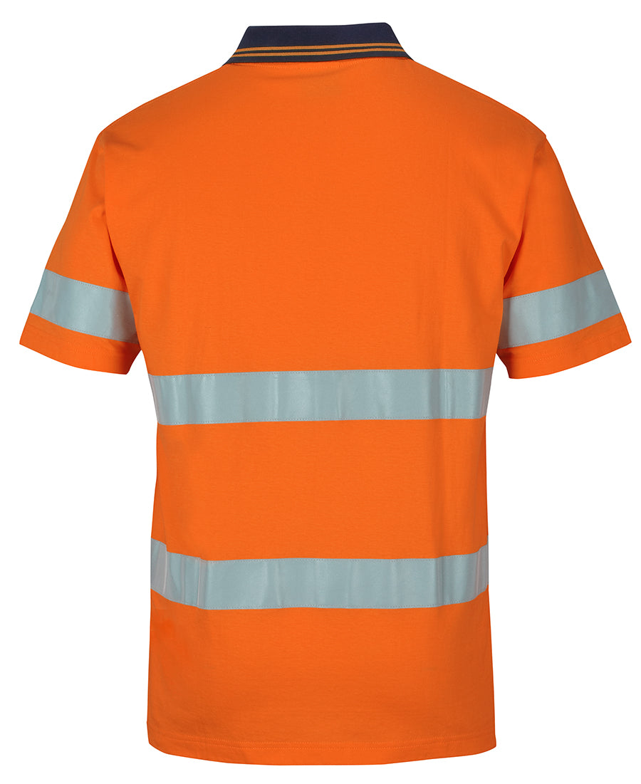 JB's Hi Vis (D+N) Short Sleeve Cotton Polo - 6DCPS