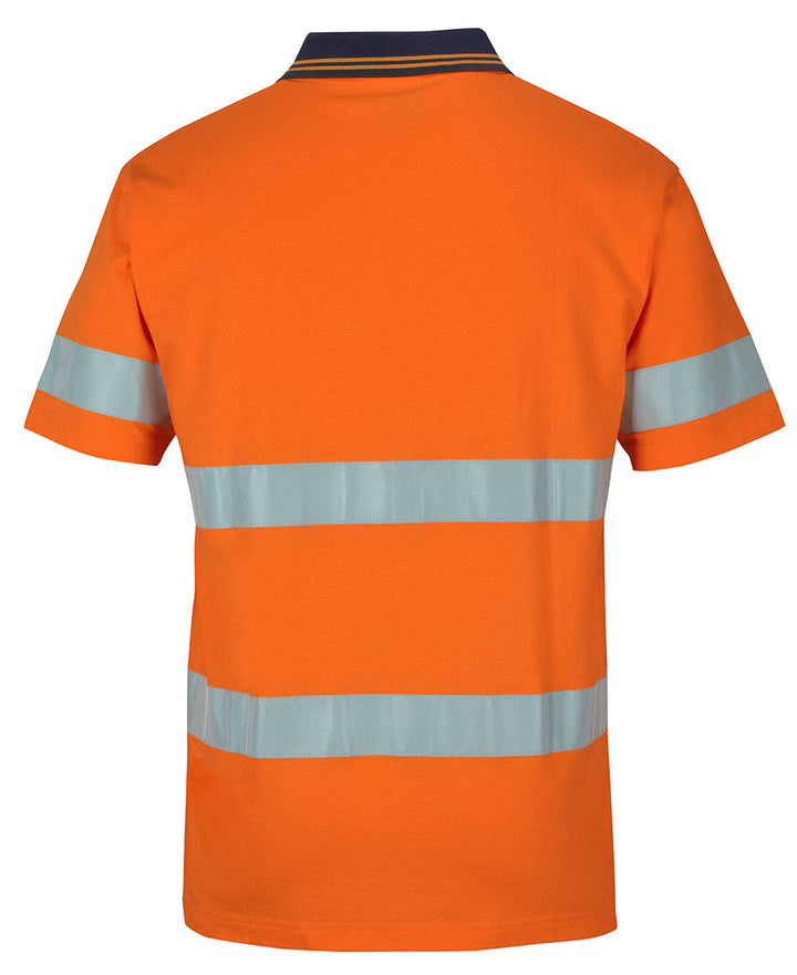 JB's Hi Vis (D+N) Short Sleeve Cotton Polo - 6DCPS
