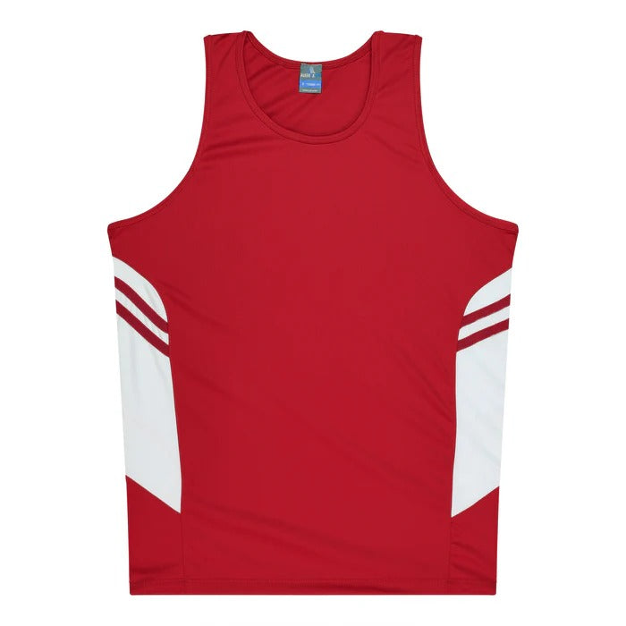 Men's Tasman Singlet - 1111 (12 colours)