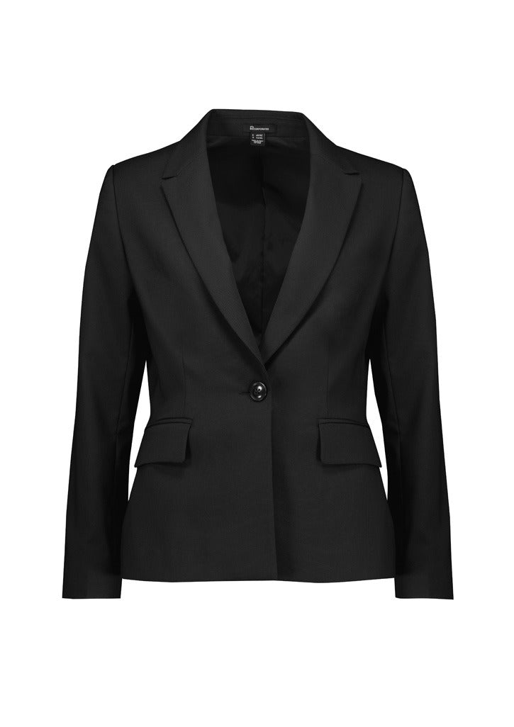 Womens Renew Single Button Mid-Length Jacket - RJ401L