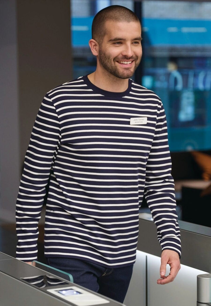 Amos Long Sleeve Breton Top - 4722