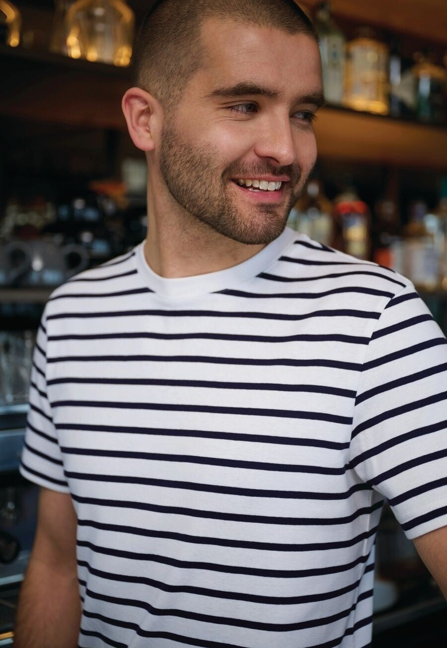 Edmund Short Sleeve Breton Top - 4721