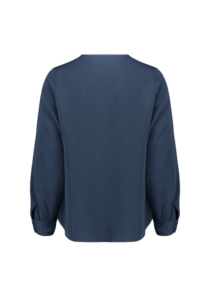 Womens Evelyn L/S Key Hole Blouse -  RU569LL
