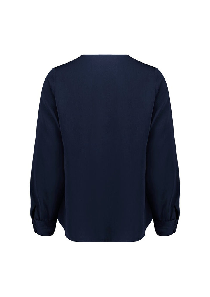Womens Evelyn L/S Key Hole Blouse -  RU569LL
