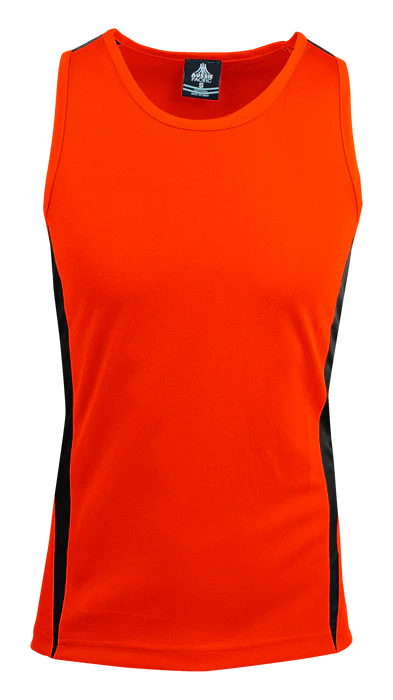 Men's Eureka Singlet - 1104 (11 Colours)