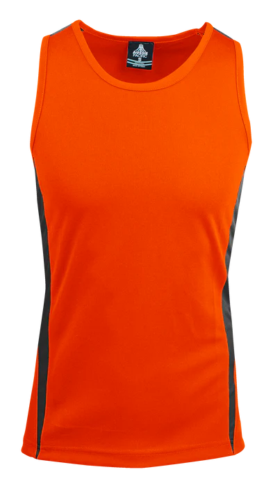 Men's Eureka Singlet - 1104 (11 Colours)