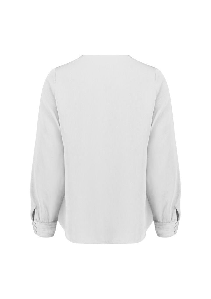 Womens Evelyn L/S Key Hole Blouse -  RU569LL