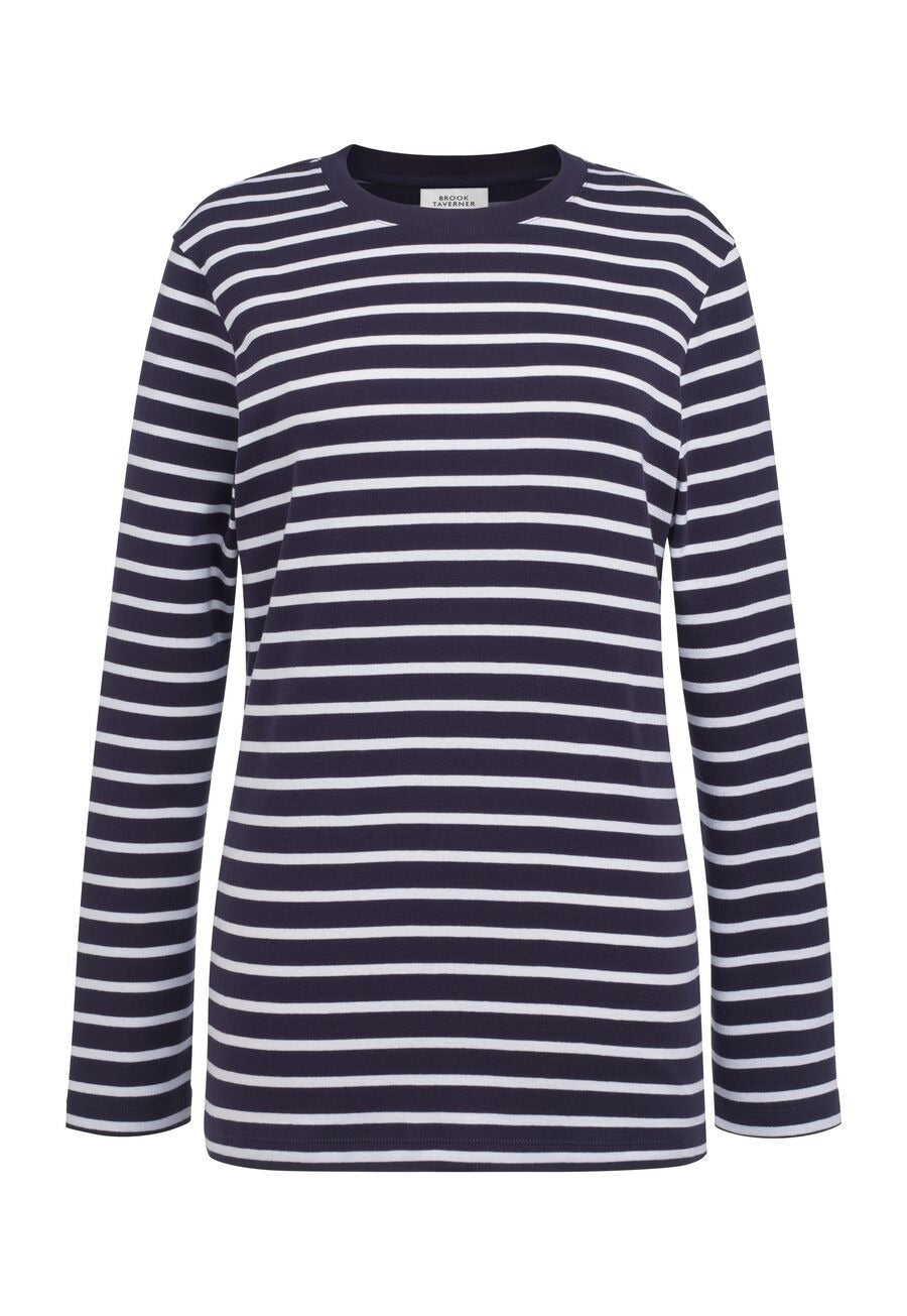 Lucy Long Sleeve Breton Top  - 2430